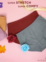 Sorex CD Wanita Basic Super Stretch Midi Warna Warni CD 1258