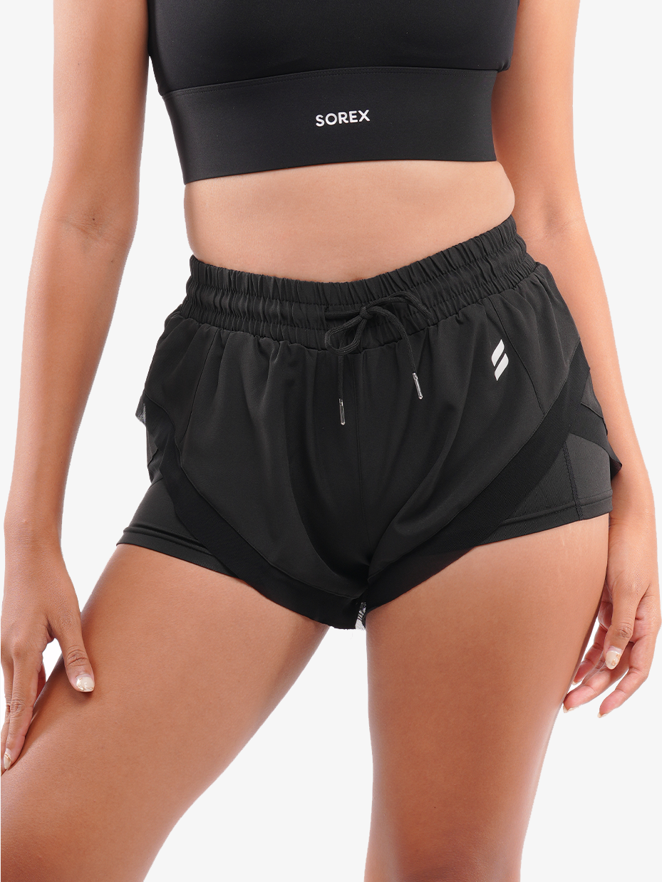 AERA Shorts Sport Pants 2 Layer With Pocket SA 021