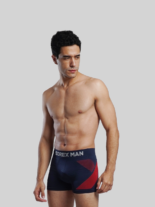 Seamless Boxer Pria Microfiber Trunk CD Cowo M 3816